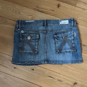 O'Neill Blue Denim Mini Skirt